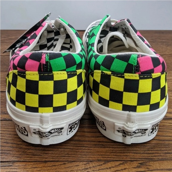 VANS VAULT X SNS LIMITED EDITION RARE COLLAB OG ERA LX KNOCKOUT CHECK MENS 10.5 - Picture 14 of 16